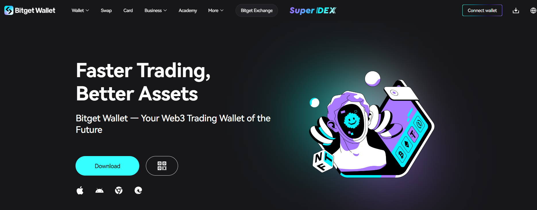 Bitget Wallet (web3.bitget.com): аферисты дурят юзеров с помощью липового крипто-кошелька - 1 Bitget Wallet (web3.bitget.com): аферисты дурят юзеров с помощью липового крипто-кошелька - 1