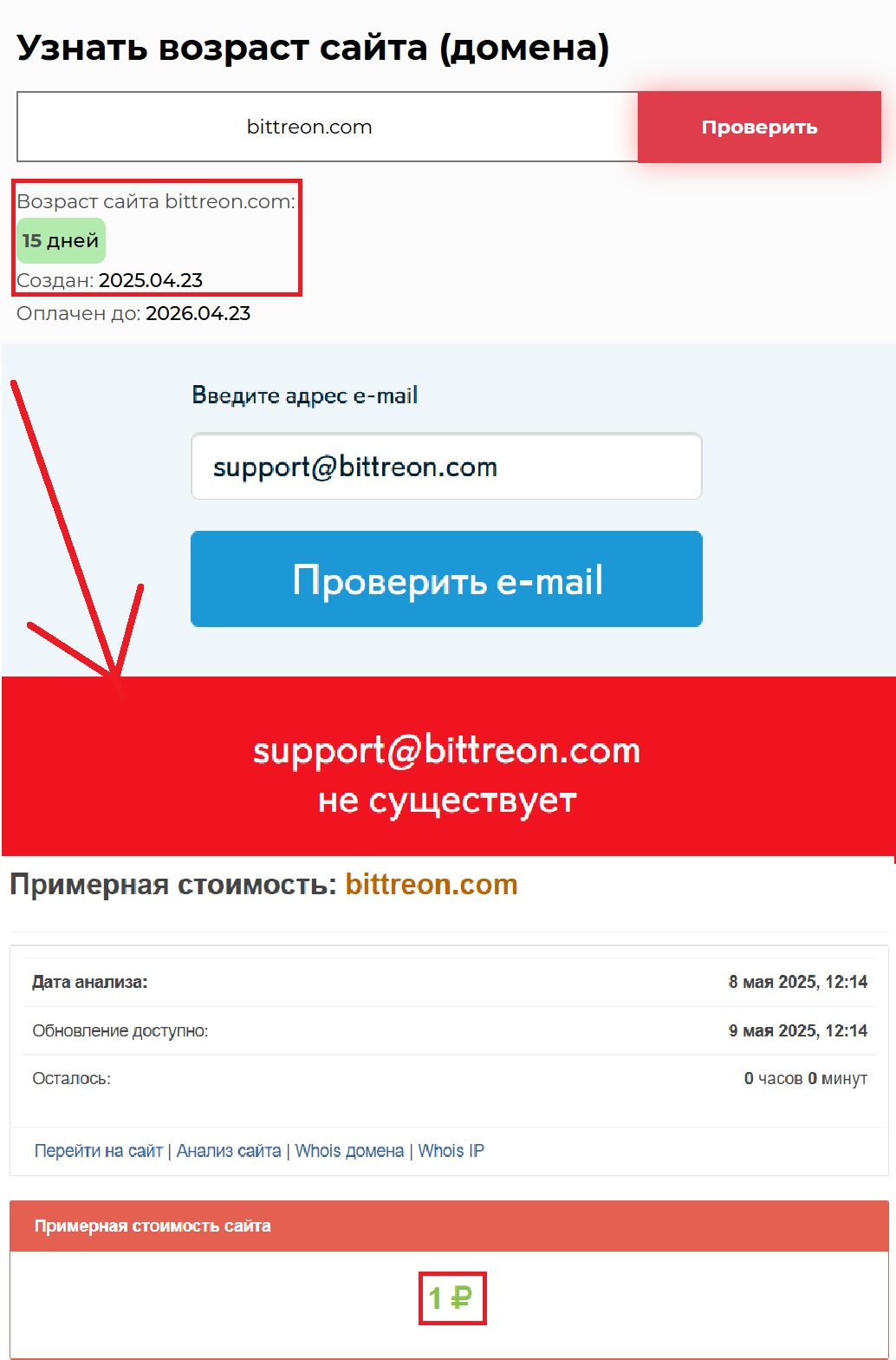 Bittreon (bittreon.com) — очередной лохотрон, фальшивка! - 2
