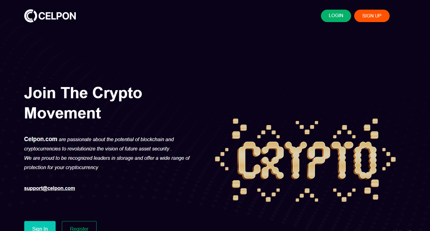 Celpon (celpon.com): этим кошельком владеют мошенники - 1