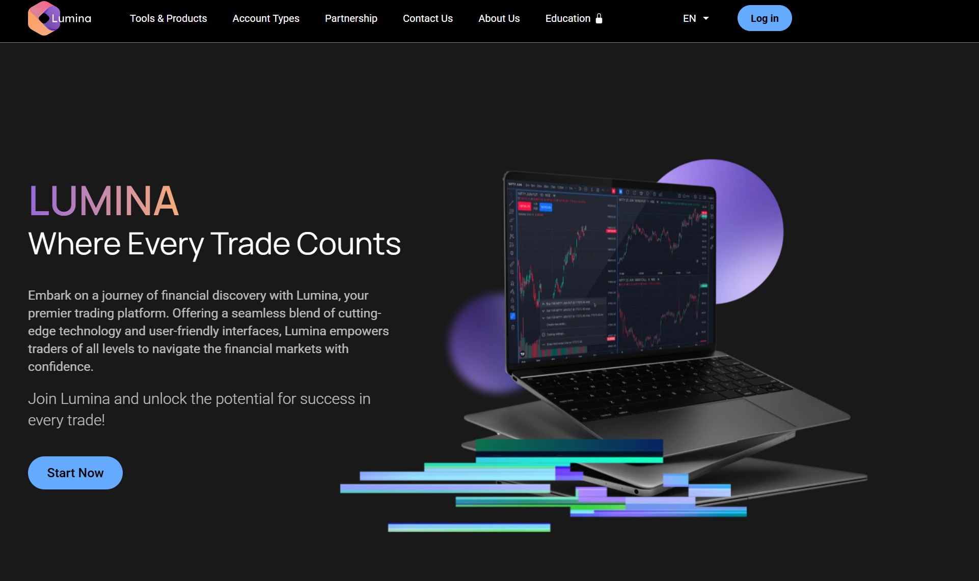 Лжеброкер Lumina (lumina-platform.org) — примитивный обман инвесторов - 1