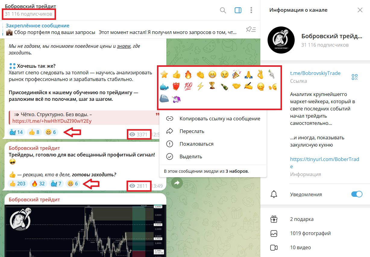 Бобровский трейдит (t.me/BobrovskiyTrade) — аферист создал банальную схему обмана! - 2