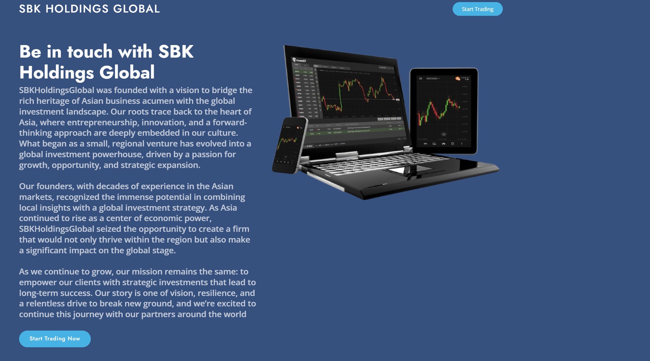 SBK Holdings Global (home.sbkholdingsglobal.com) — мошенники воруют средства клиентов! - 1 SBK Holdings Global (home.sbkholdingsglobal.com) — мошенники воруют средства клиентов! - 1