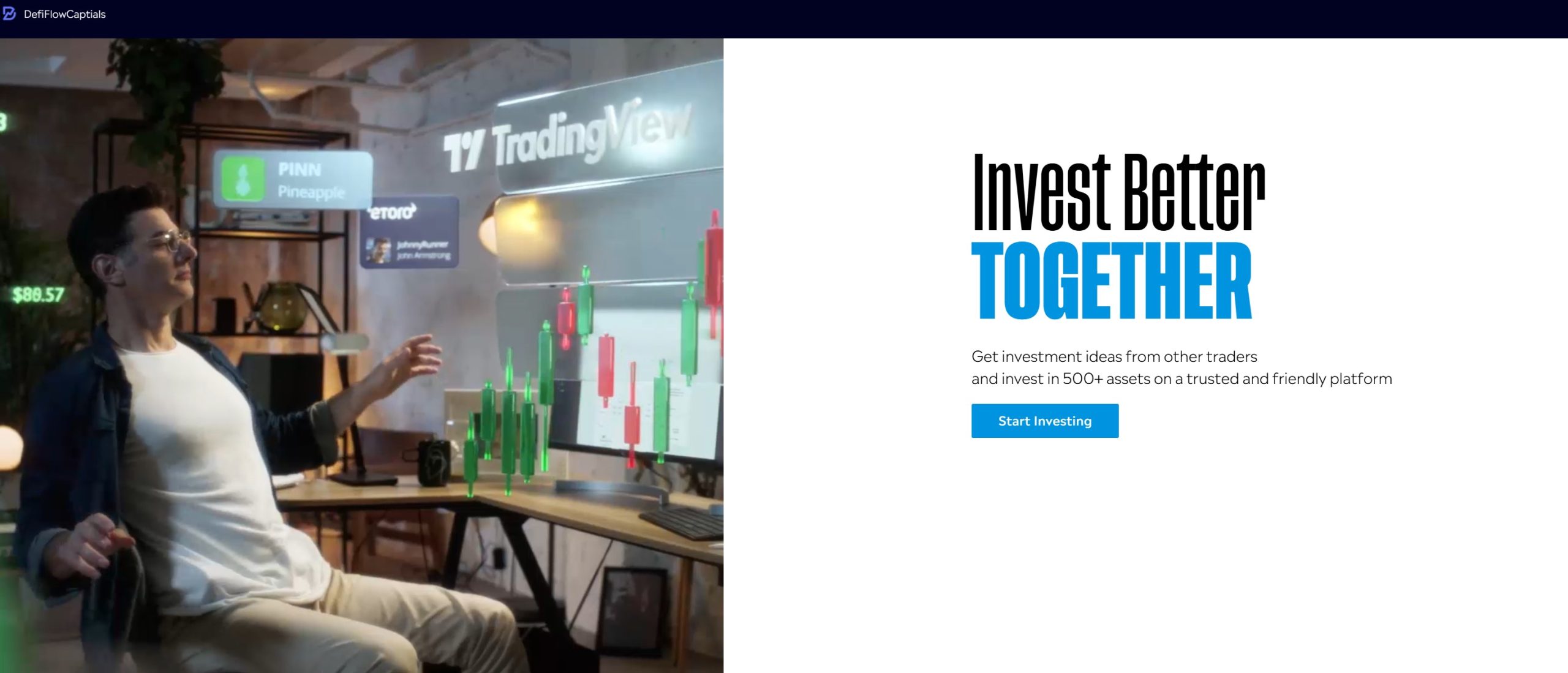 DefiFlowCaptials (defiflowcapitals.com) — новый финансовый обман инвесторов! - 1