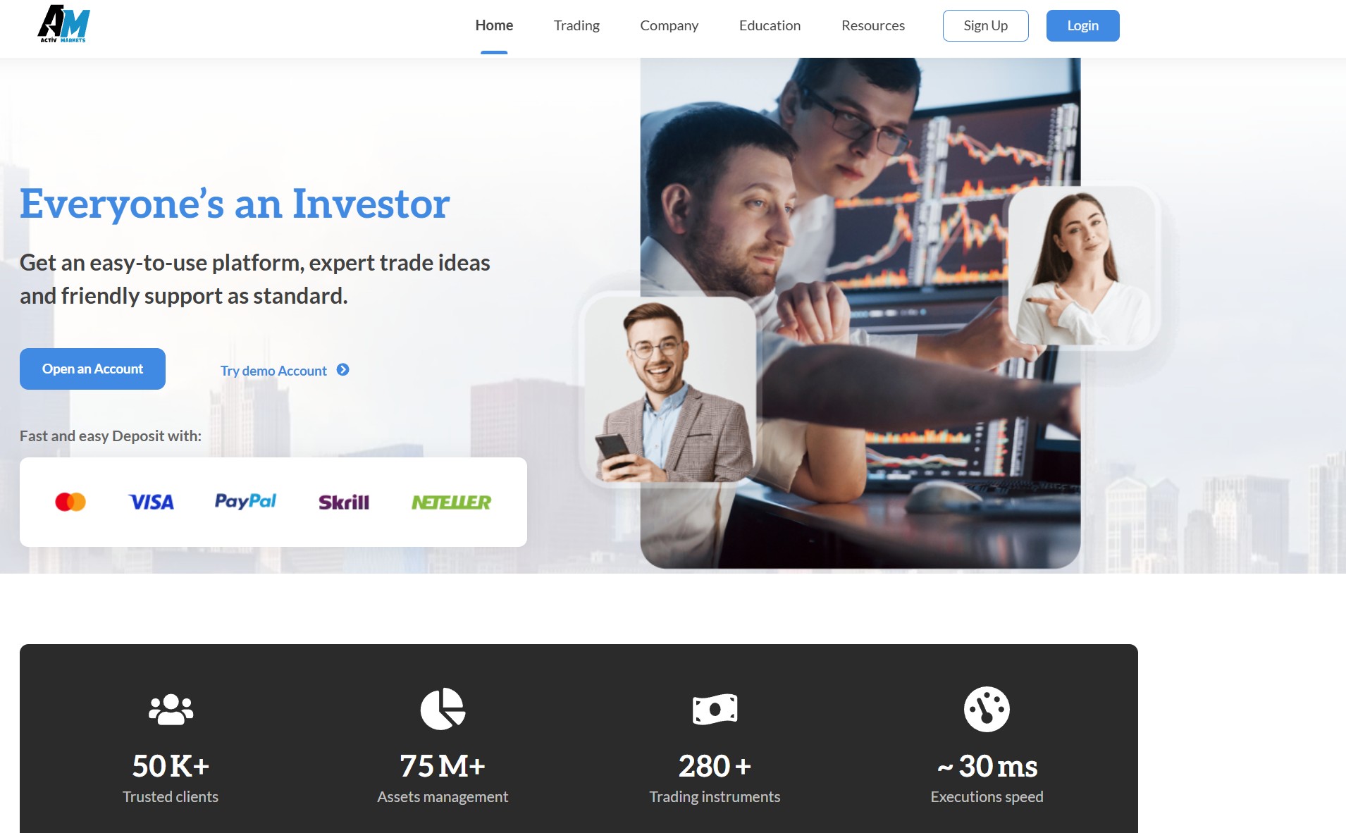 Лжеброкер Activ Markets (activma.org). Отзывы и возврат денег - 1