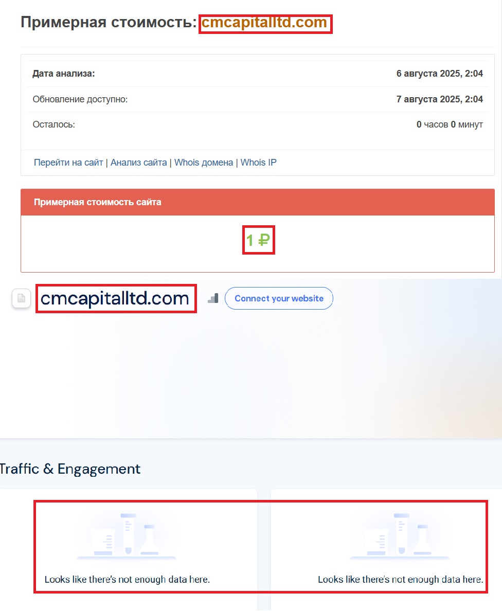 Мошеннический брокер CMC Capital (cmcapitalltd.com). Отзывы и возврат денег - 3