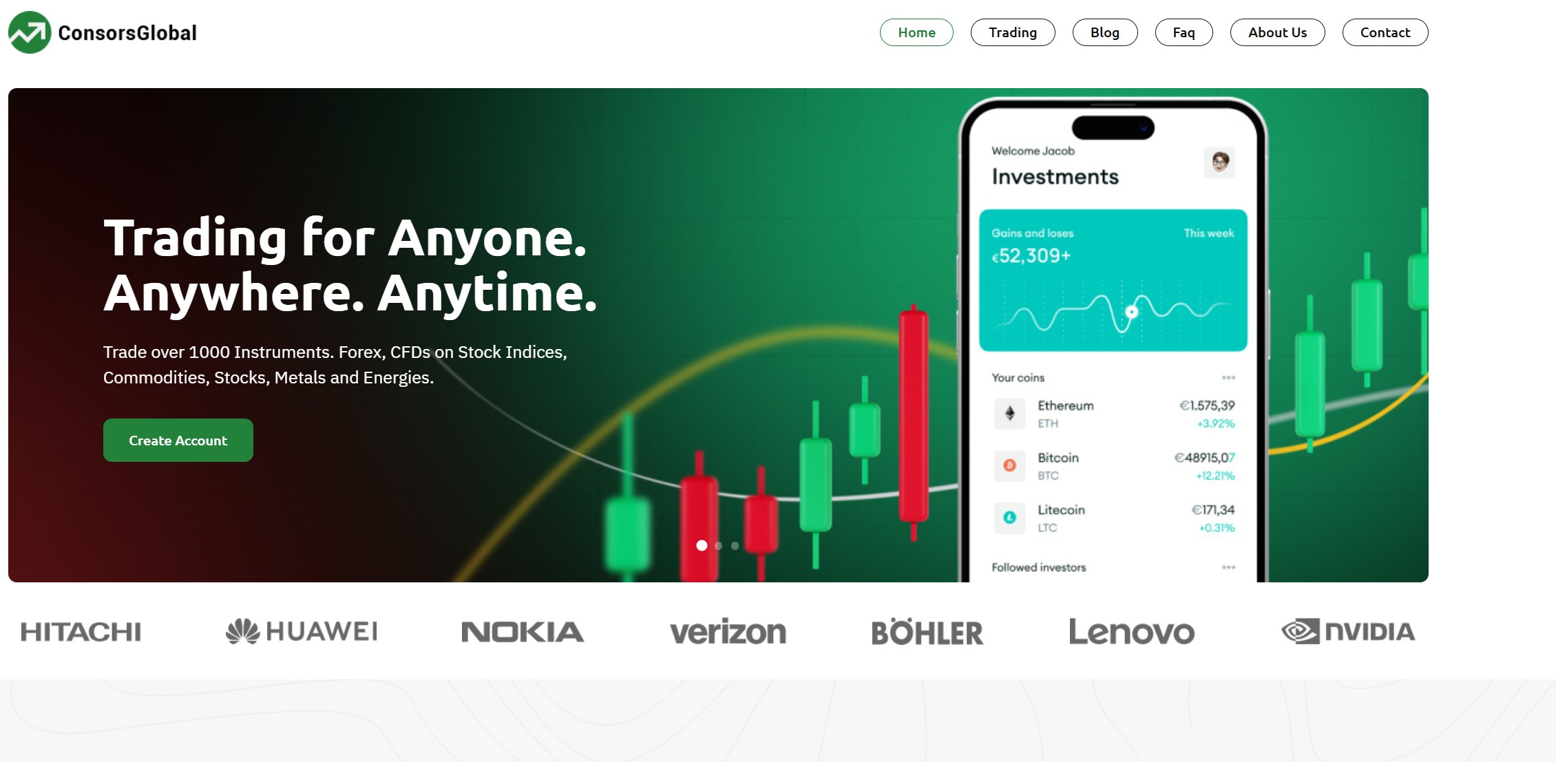 Фальшивый брокер ConsorsGlobal (consorsglobal-fx.com). Отзывы и возврат денег - 1