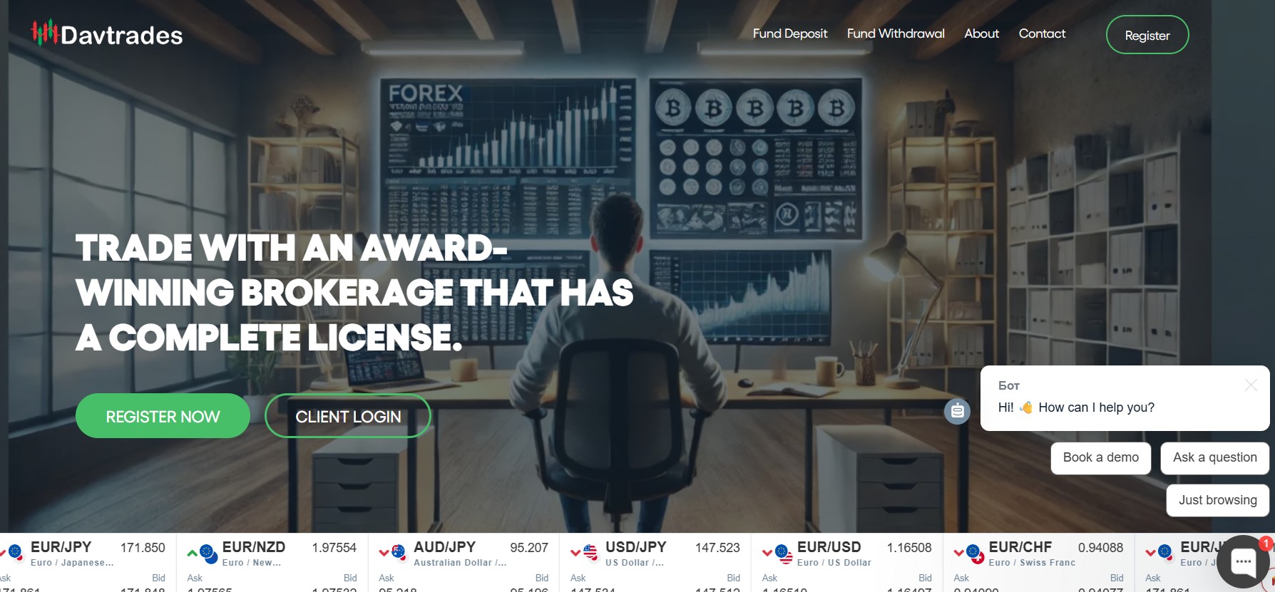 Фальшивый брокер Davtrades (davtrades.com). Отзывы и возврат денег - 1