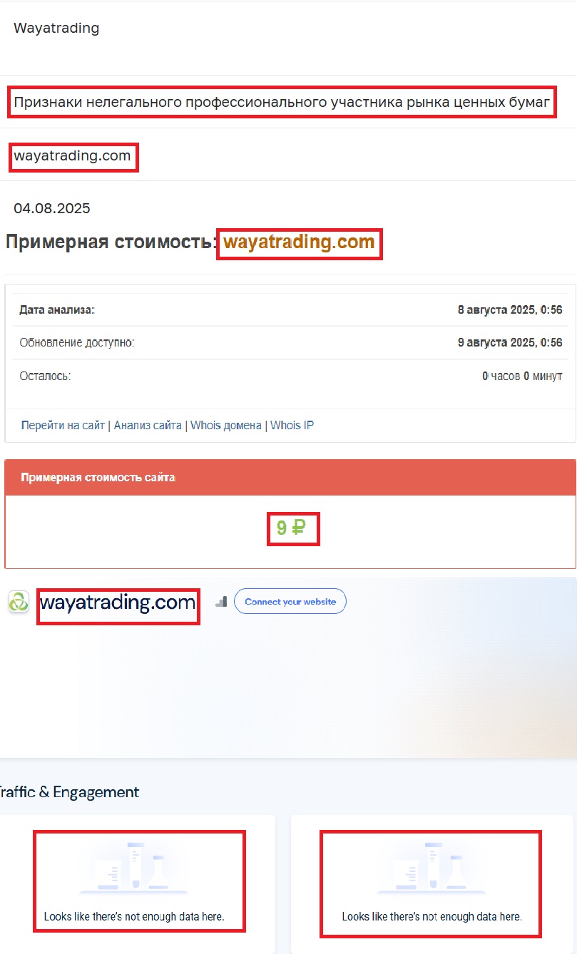 Аферистский брокер EQUITY TS PTY LTD (wayatrading.com). Отзывы и возврат денег - 3