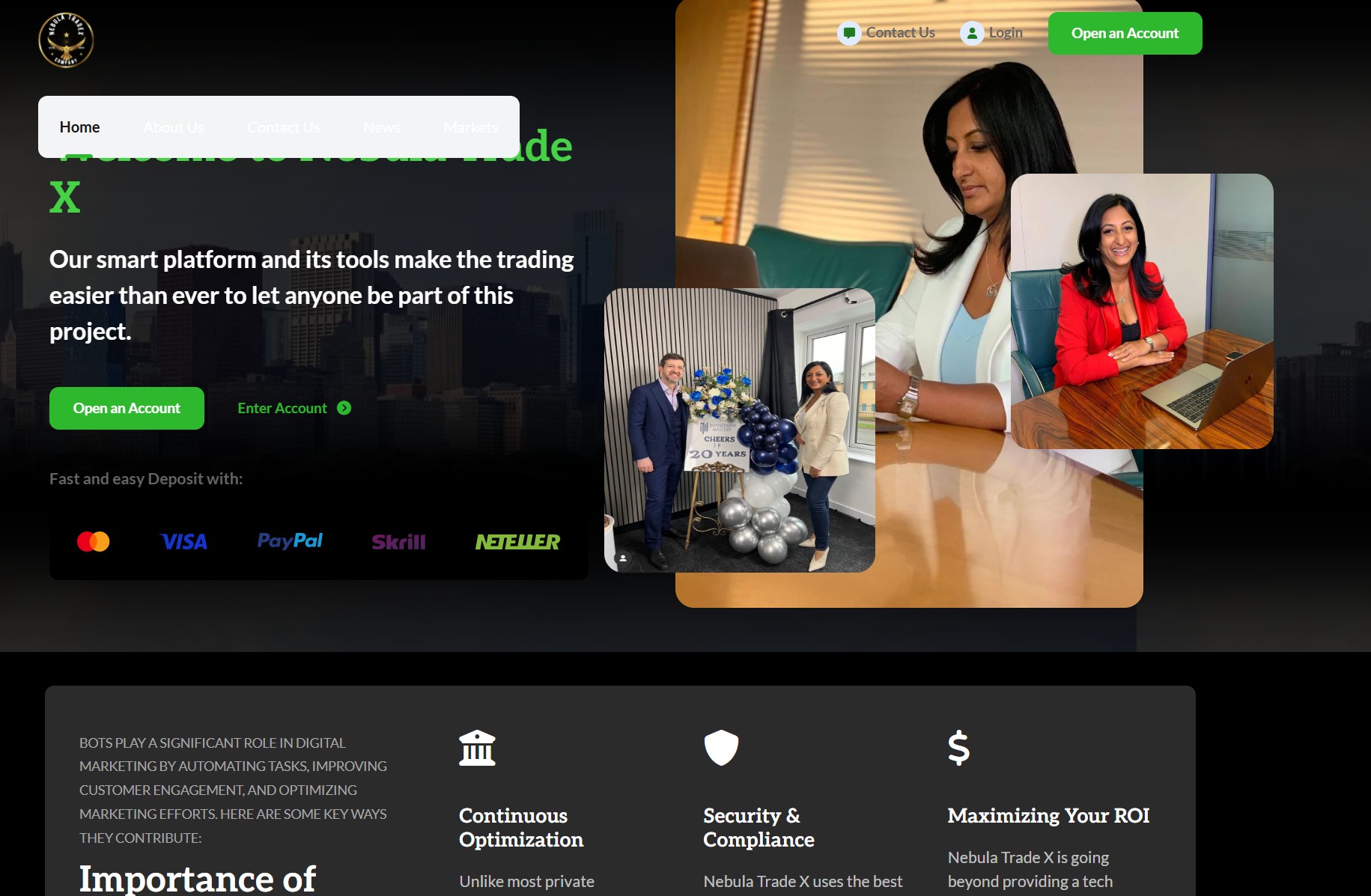 Лжеброкер Nebula Trade X (nebulatradex.net). Отзывы и возврат денег - 1