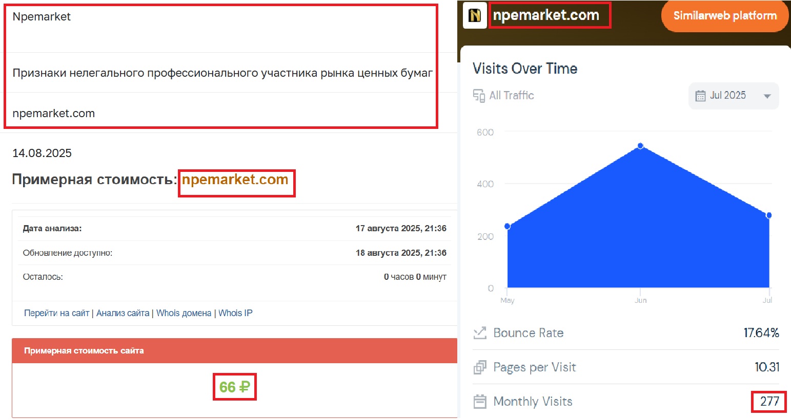 Фальшивый брокер NPE Market (npemarket.com). Отзывы и возврат денег - 3