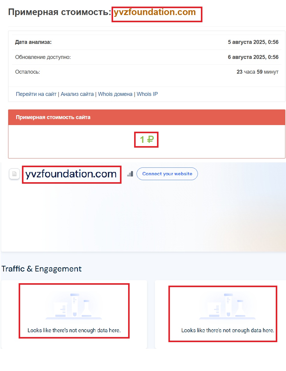Лжеброкер YVZfoundation (yvzfoundation.com). Отзывы и возврат денег - 3
