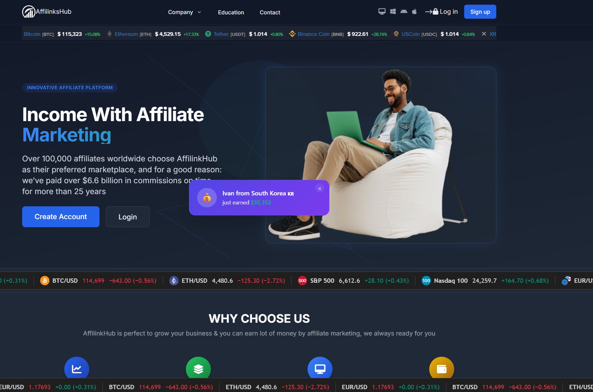 Лжеброкер AffilinksHub (affilinkshub.com). Отзывы и возврат денег - 1