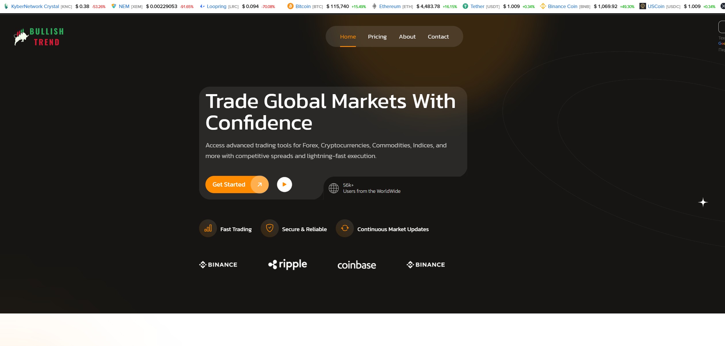 Фальшивый брокер Bullish Trend (bullish-trend.com). Отзывы и возврат денег - 1