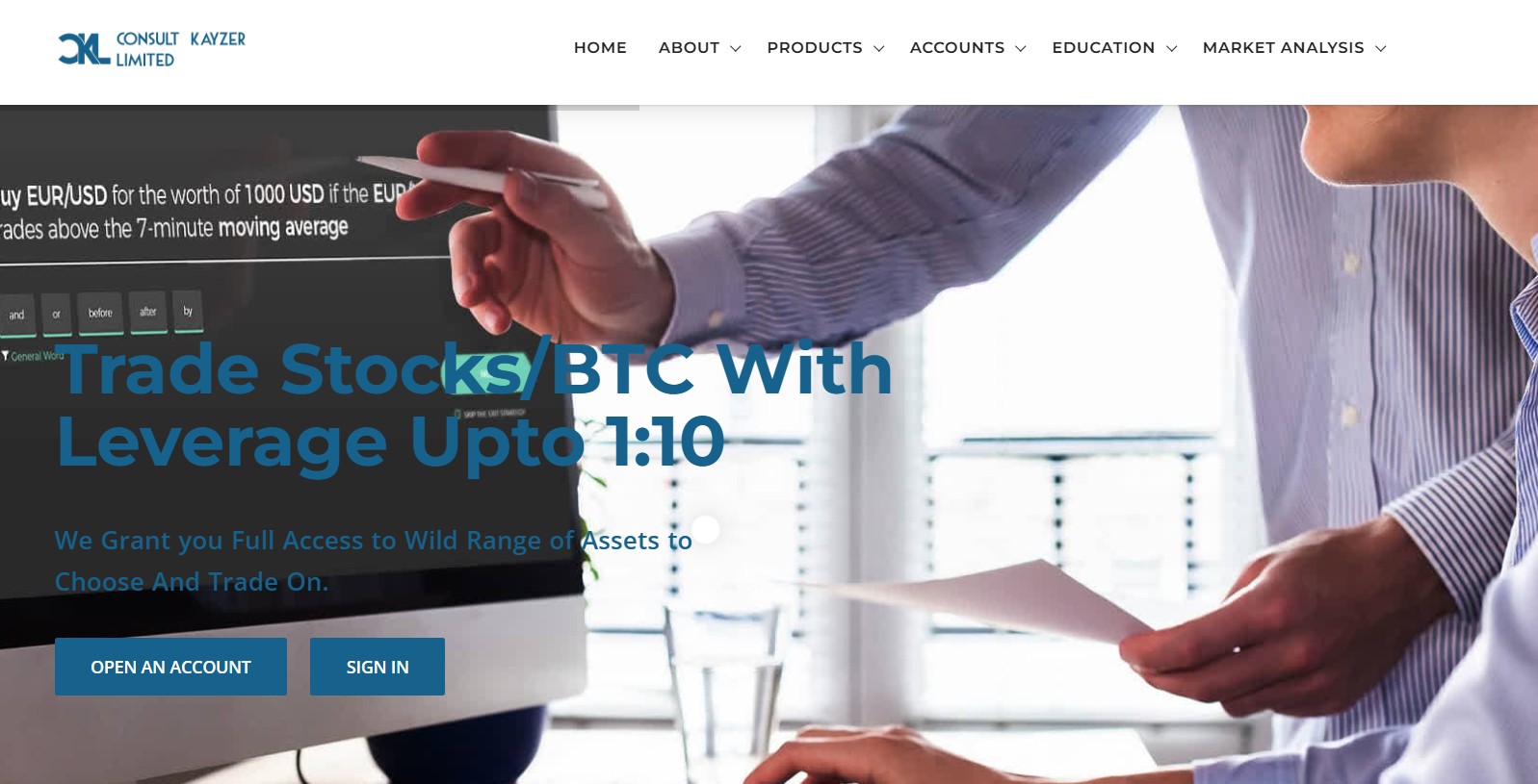 Лжеброкер Consult Kayzer Limited (in.consultkayzerltdck.com). Отзывы и возврат денег - 1