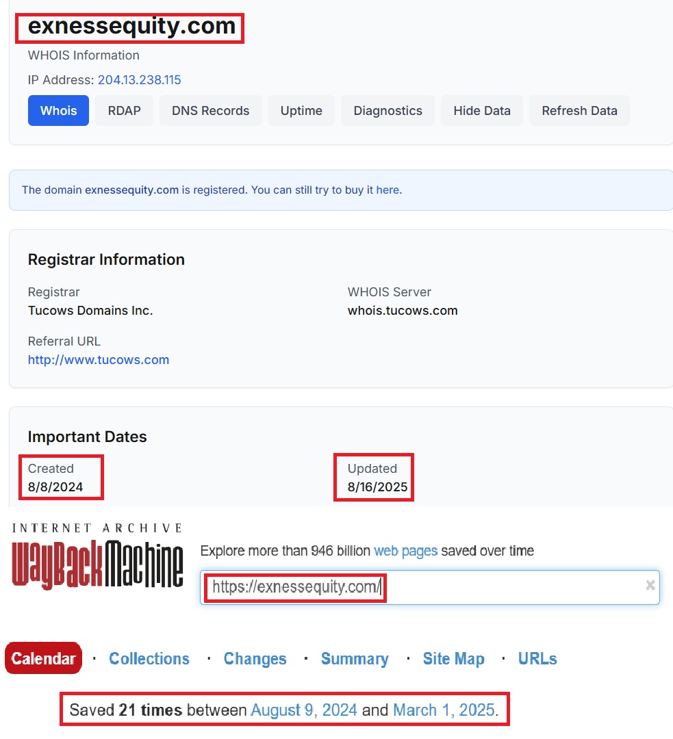 Лжеброкер ExnessEquity (exnessequity.com). Отзывы и возврат денег - 2