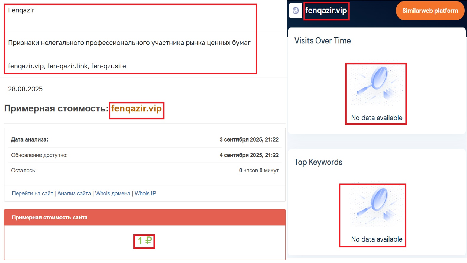 Мошеннический брокер Fenqazir (fenqazir.vip). Отзывы и возврат денег - 3