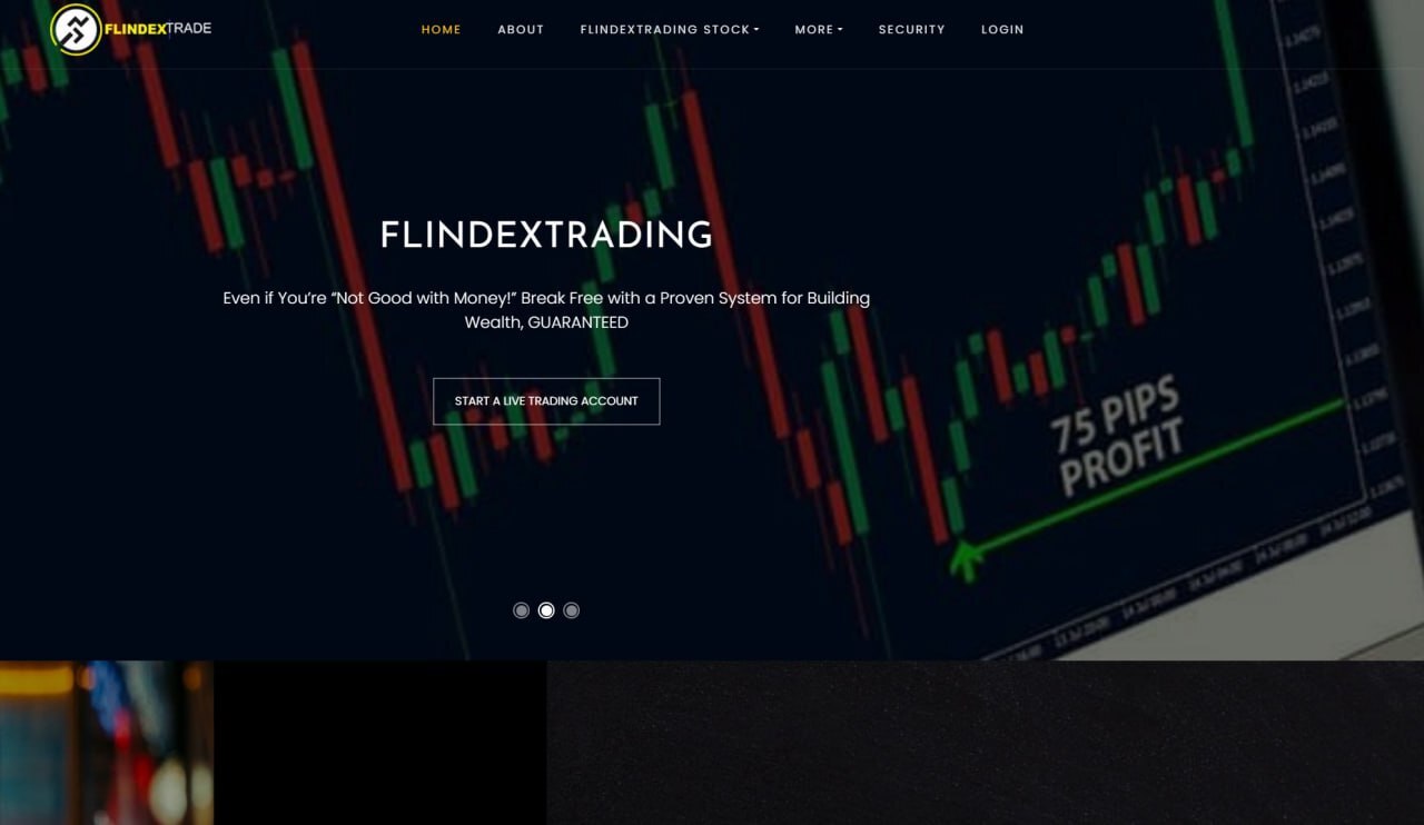 Мошеннический брокер FLINDEXTRADING (flindextrading.com). Отзывы и возврат денег - 1