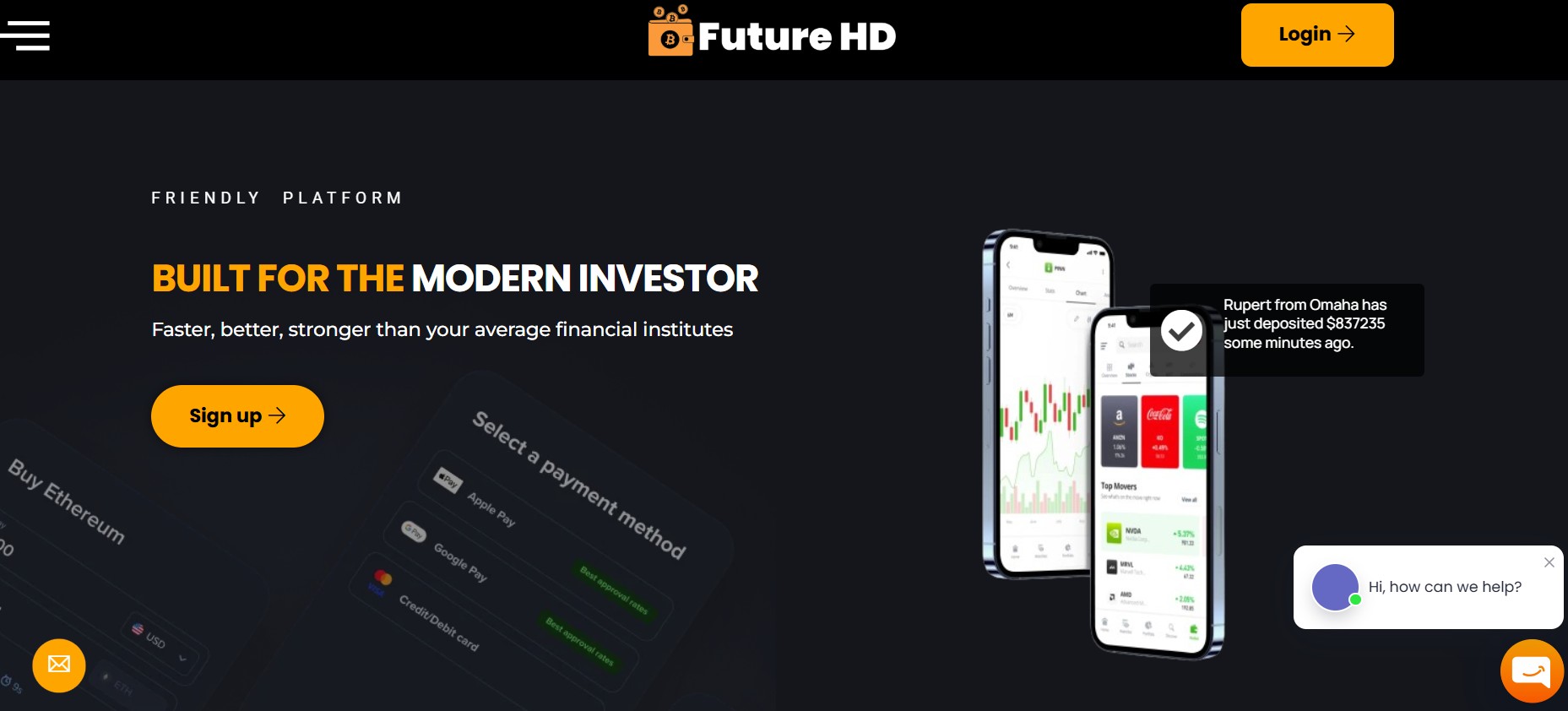 Фальшивый брокер Future City HD (futurecityhd.com). Отзывы и возврат денег - 1