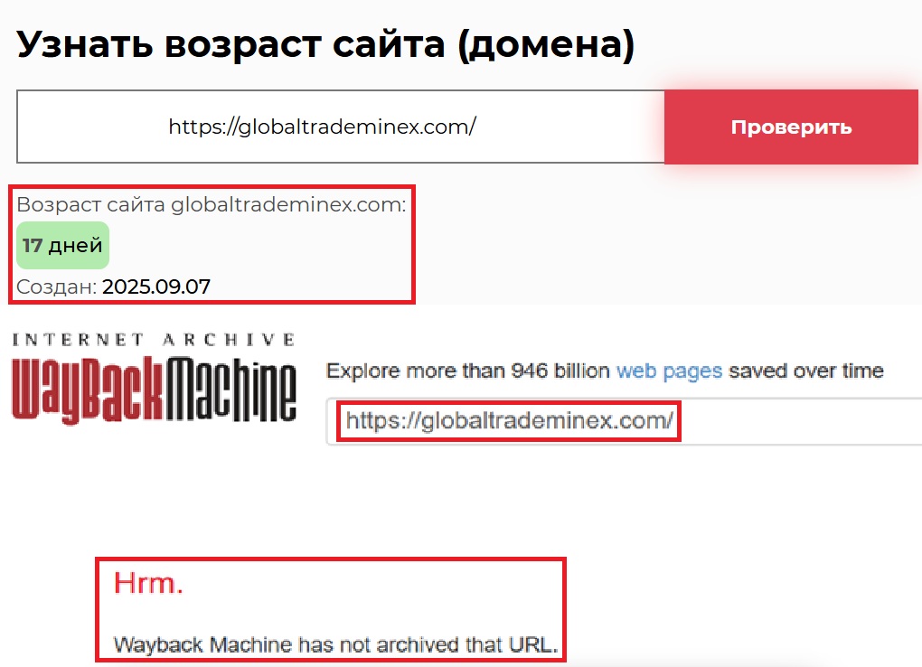 Лжеброкер Global Trademinex (globaltrademinex.com). Отзывы и возврат денег - 2