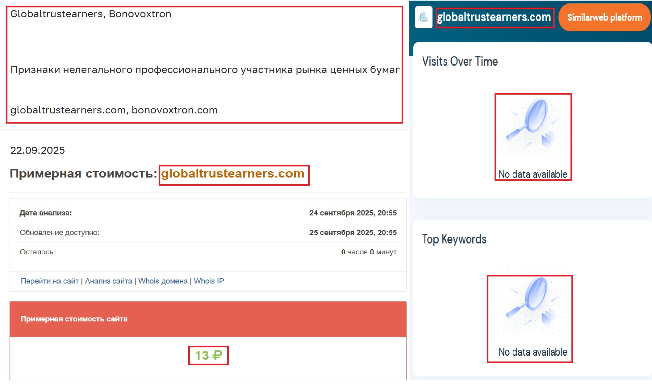 Аферистский брокер Global Trust (globaltrustearners.com). Отзывы и возврат денег - 3