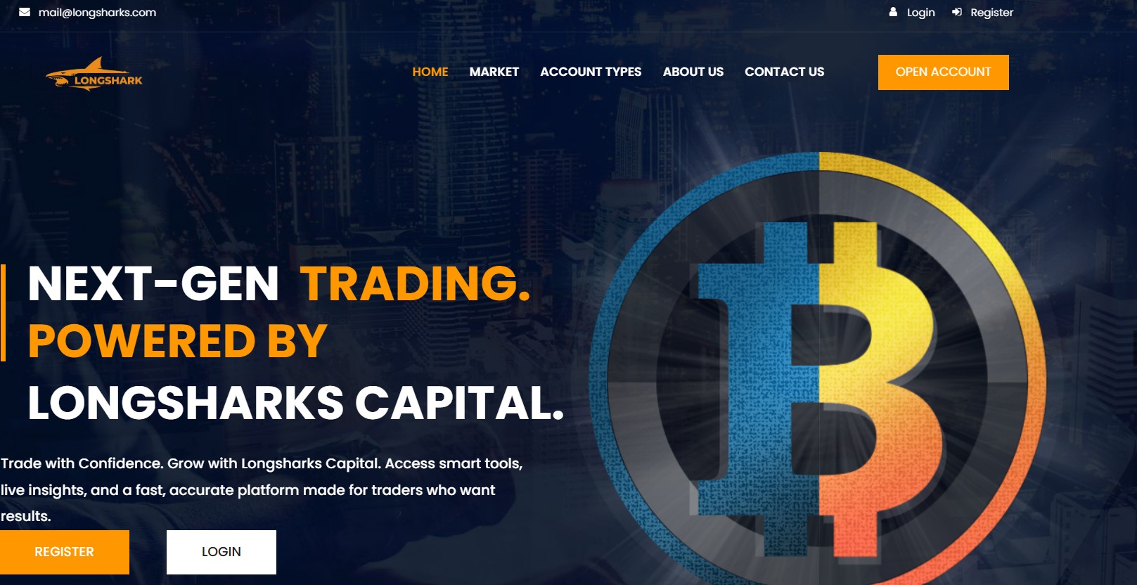 Фальшивый брокер Longsharks Capital (longsharks.com). Отзывы и возврат денег - 1