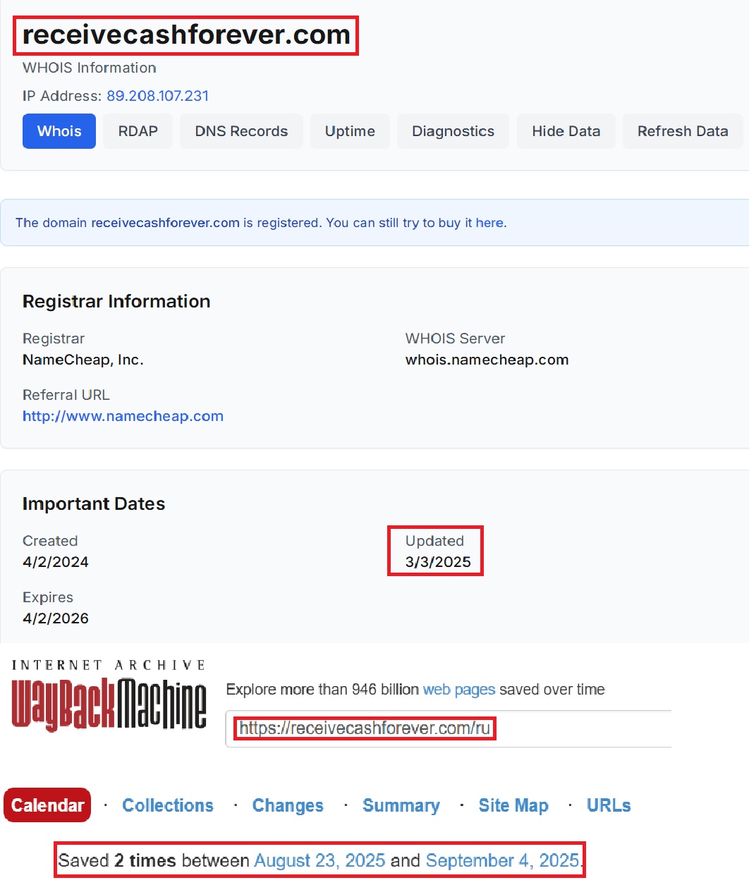 Лжеброкер ReceiveCashForever (receivecashforever.com). Отзывы и возврат денег - 2