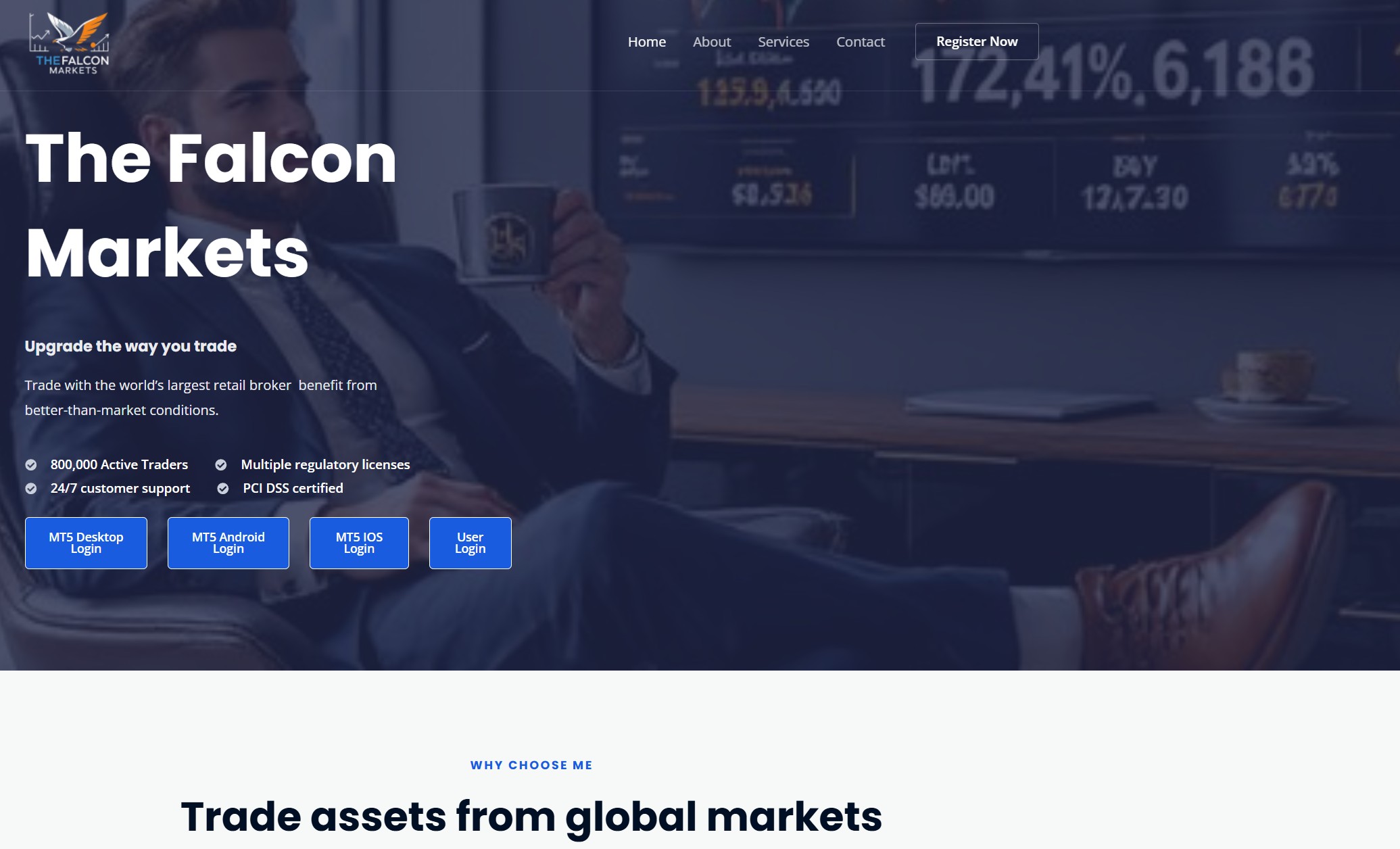 Аферистский брокер The Falcon Markets (thefalconmarkets.com). Отзывы и возврат денег - 1