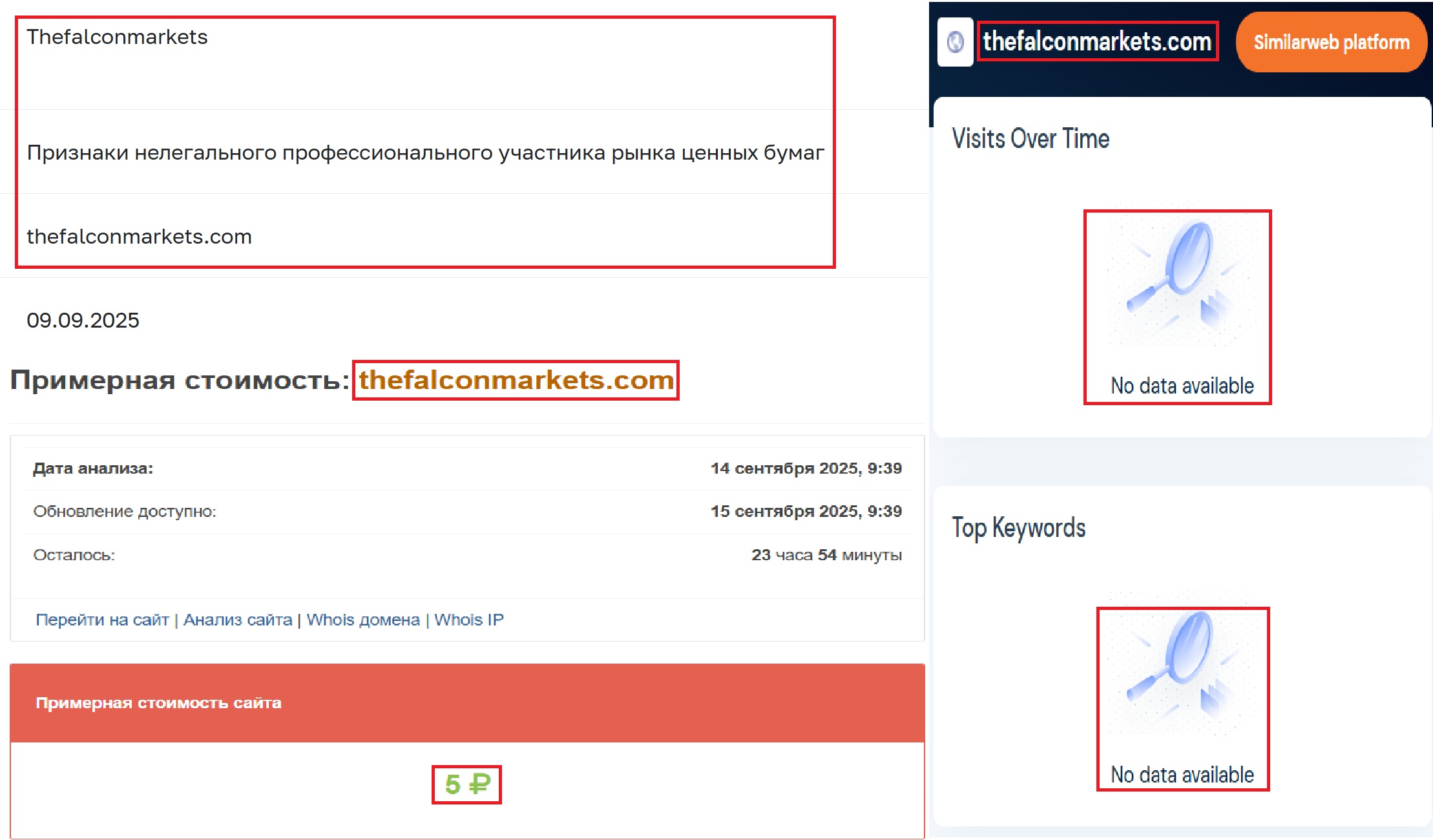 Аферистский брокер The Falcon Markets (thefalconmarkets.com). Отзывы и возврат денег - 3