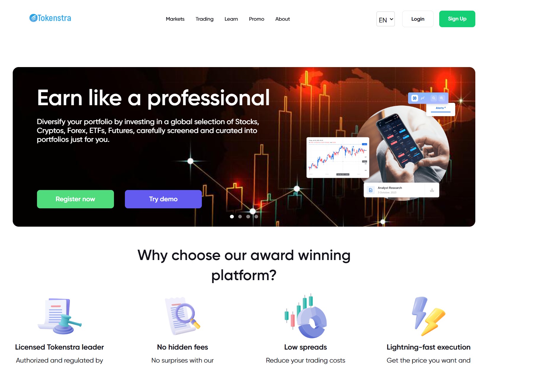 Аферистский брокер Tokenstra (tokenstra.com). Отзывы и возврат денег - 1 Аферистский брокер Tokenstra (tokenstra.com). Отзывы и возврат денег - 1