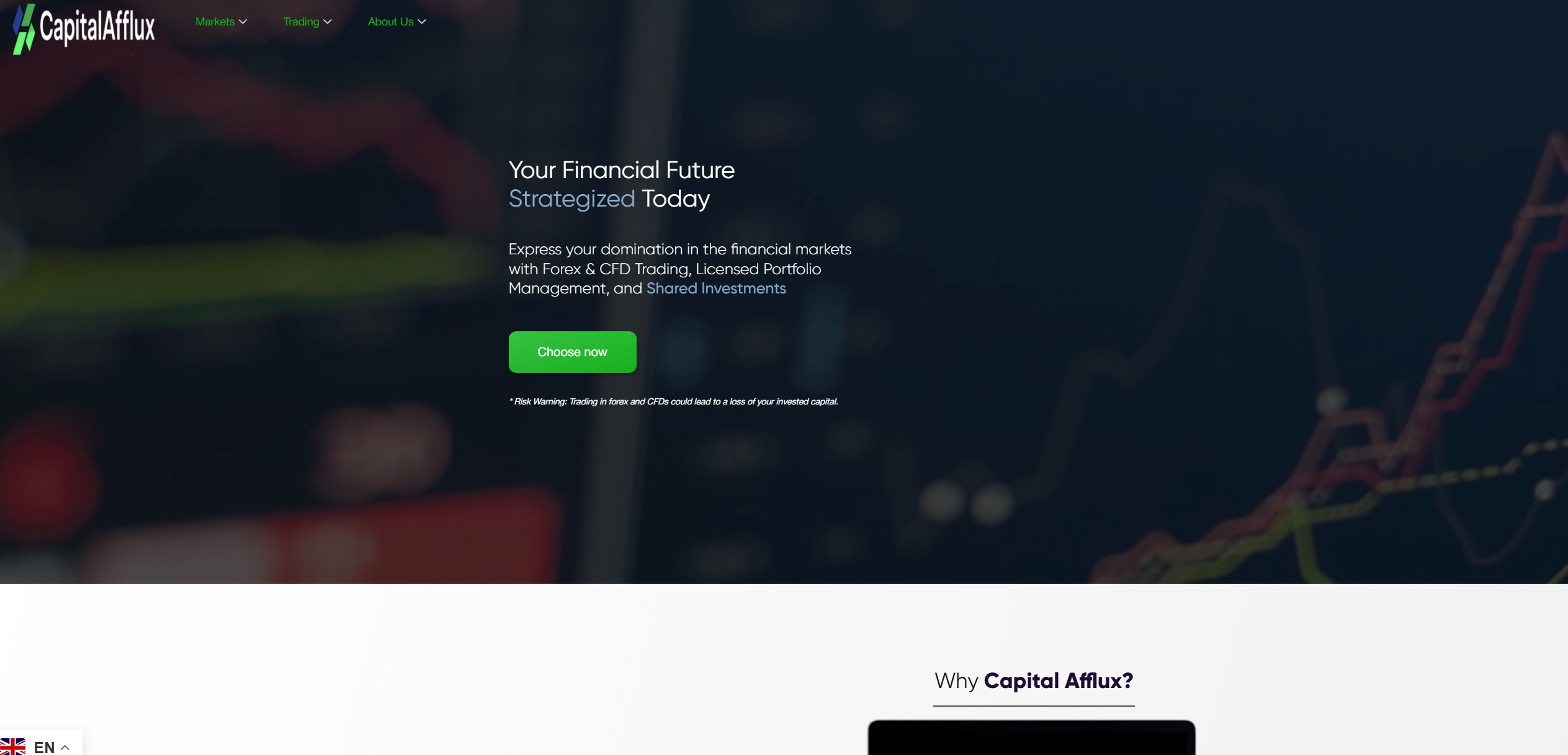 Фальшивый брокер Capital Afflux (capitalafflux.com). Отзывы и возврат денег - 1