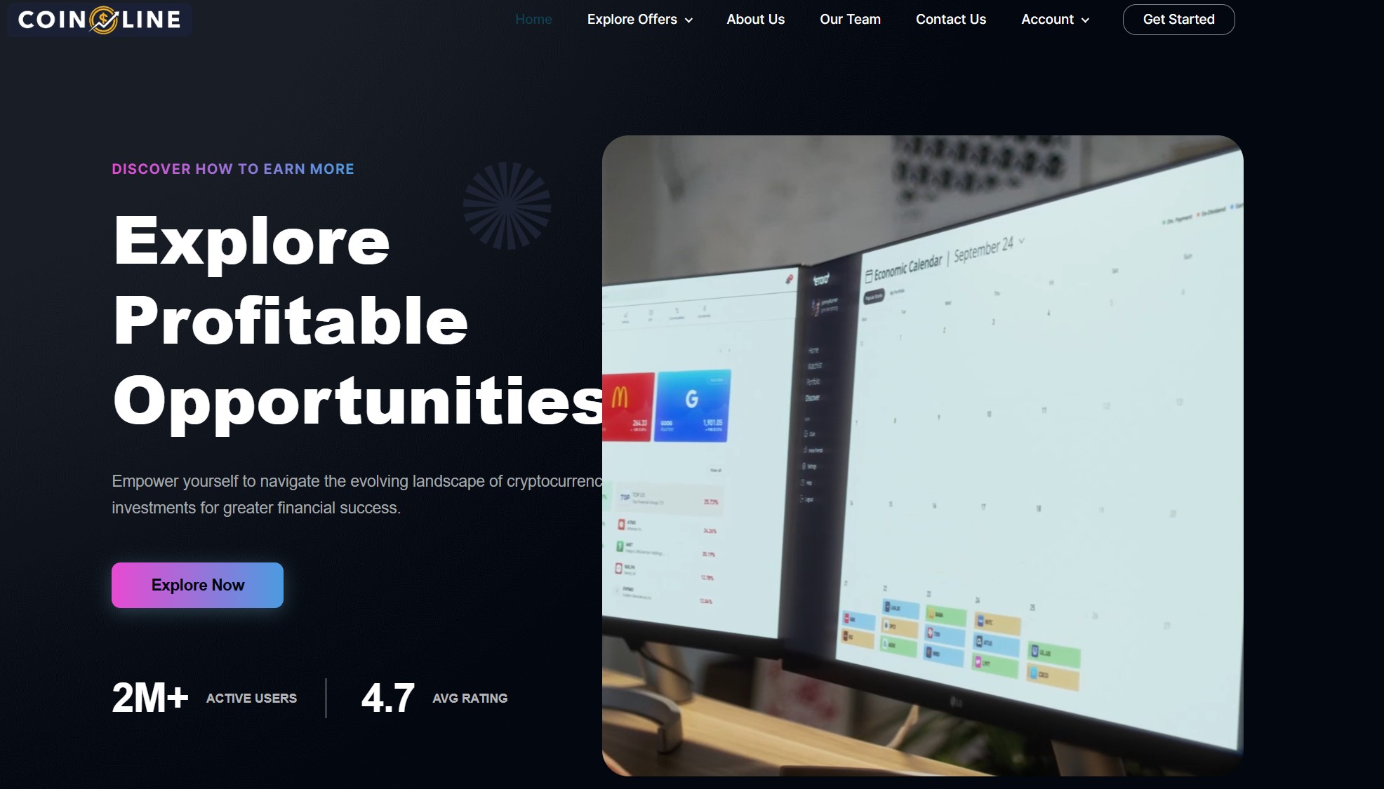 Лжеброкер Coinline (home.coin—line.com). Отзывы и возврат денег - 1