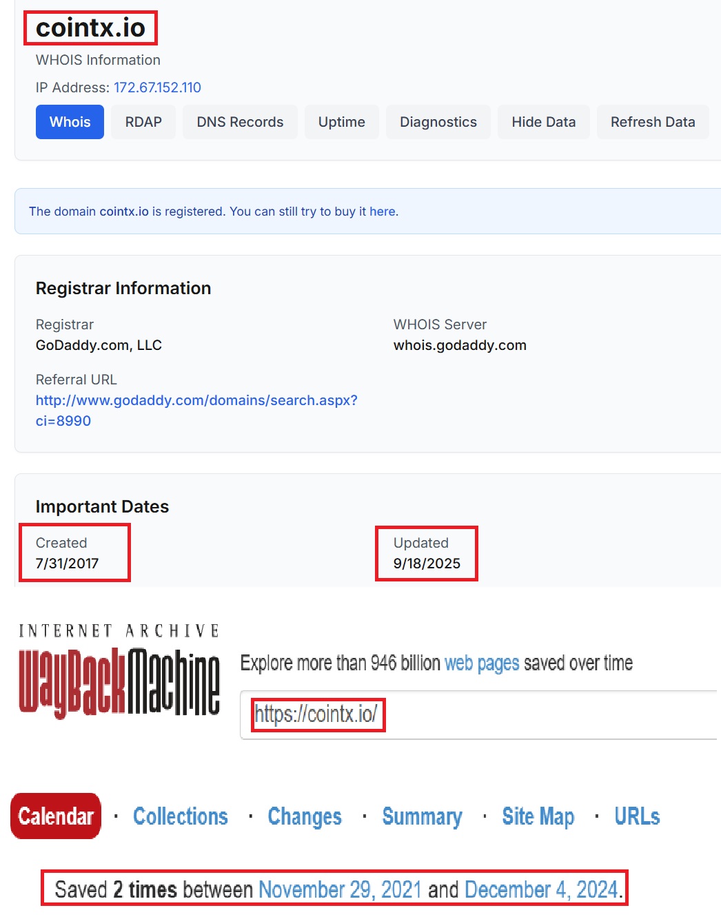 Мошеннический обменник CoinTX (cointx.io). Отзывы и возврат денег - 2