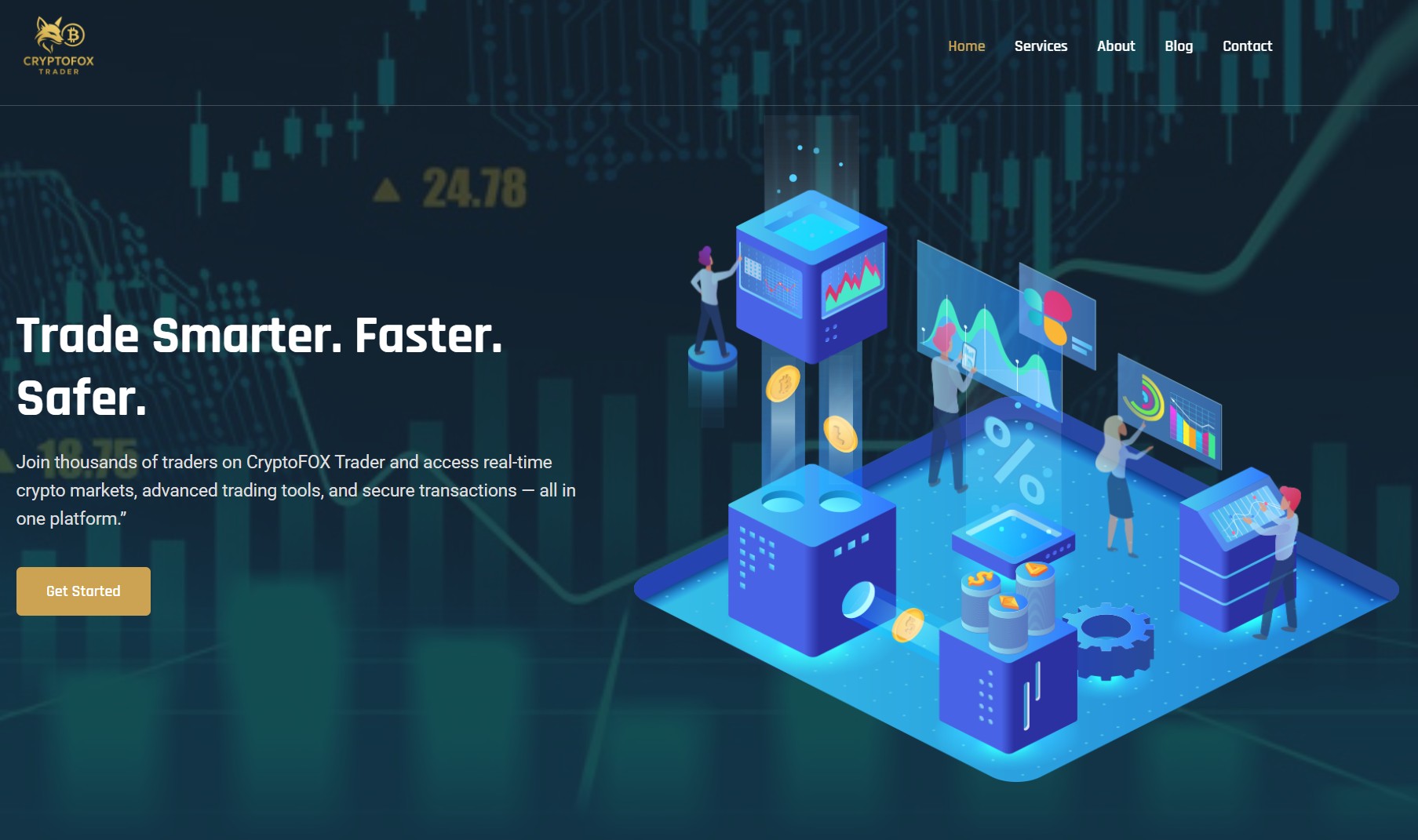 Лжеброкер CryptoFOX Trader (app.cryptofoxtrader.com). Отзывы и возврат денег - 1