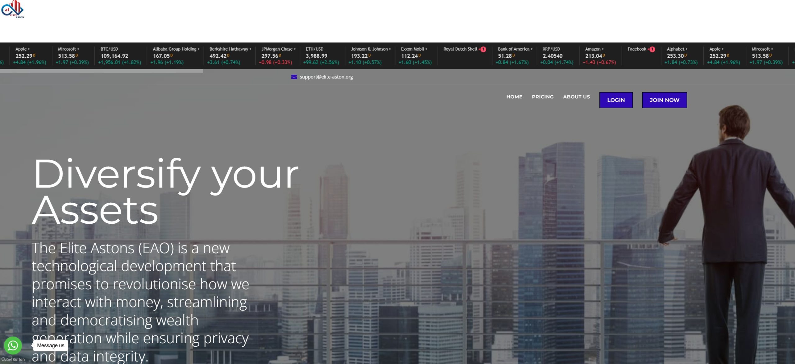 Аферистский брокер Elite Astons (elite-aston.org). Отзывы и возврат денег - 1