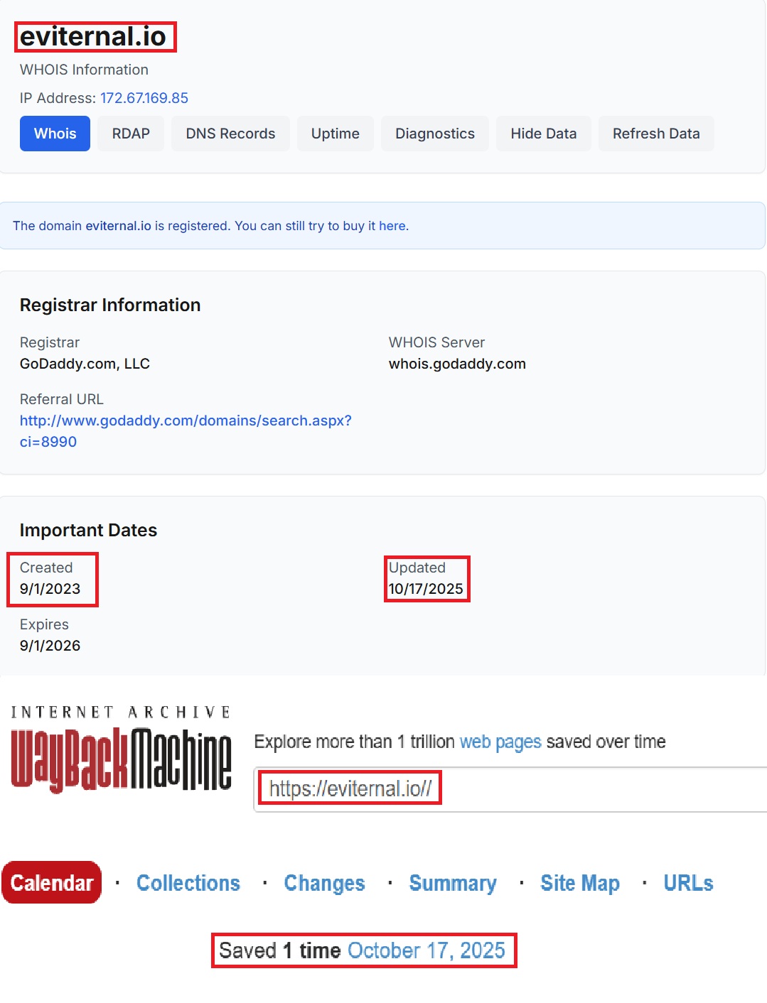 Мошеннический обменник Eviternal (eviternal.io). Отзывы и возврат денег - 2