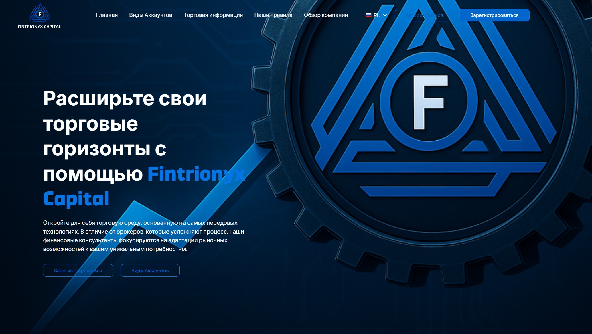 Лжеброкер Fintrionyx Capital (fintrionyx-capital.cc). Отзывы и возврат денег - 1