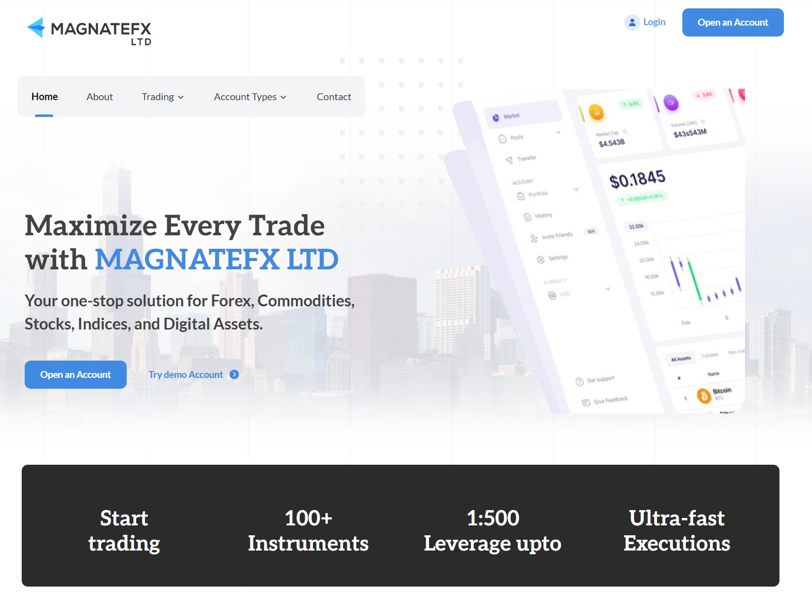 Мошеннический брокер MAGNATEFX LTD (magnate-fx.com). Отзывы и возврат денег - 1