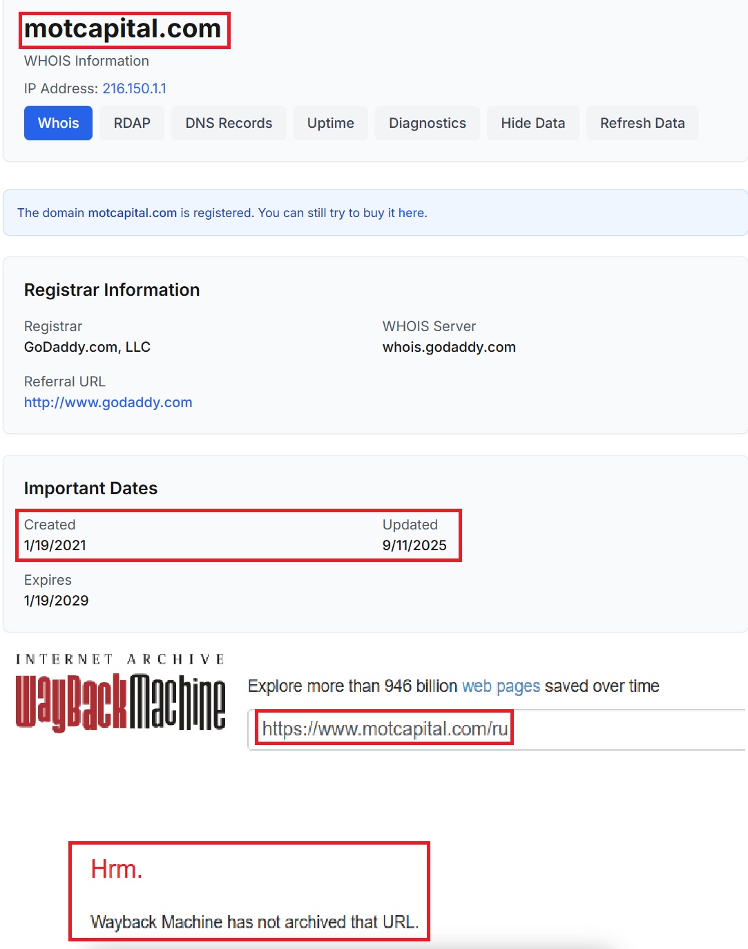 Лжеброкер MOT Forex (www.motcapital.com). Отзывы и возврат денег - 2