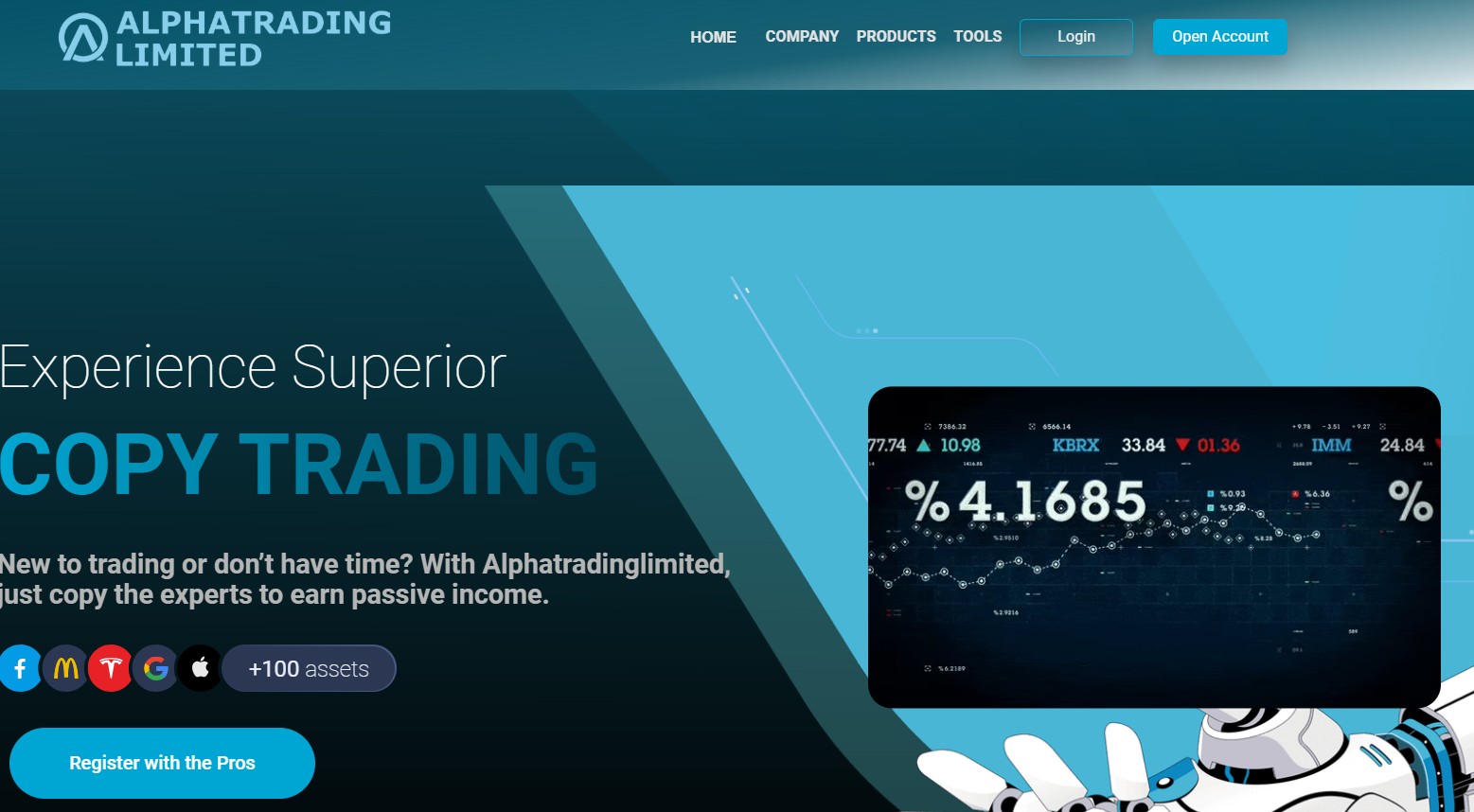 Лжеброкер Alphatrading Limited (alphatradinglimited.com). Отзывы и возврат денег - 1