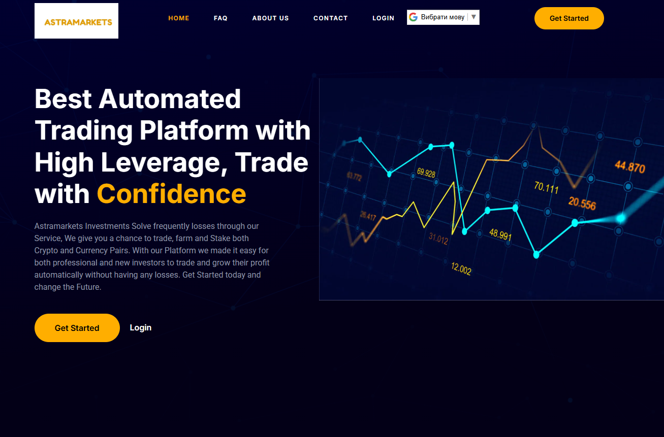 Мошеннический брокер Astramarket (astramarket.xyz). Отзывы и возврат денег - 1