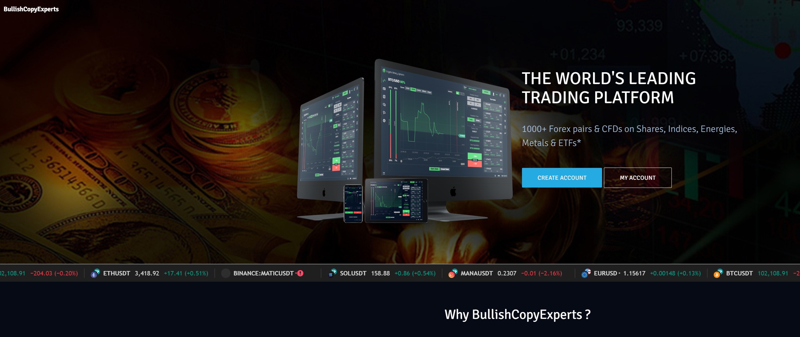 Лжеброкер BullishCopyExperts (bullishcopyexpert.com). Отзывы и возврат денег - 1