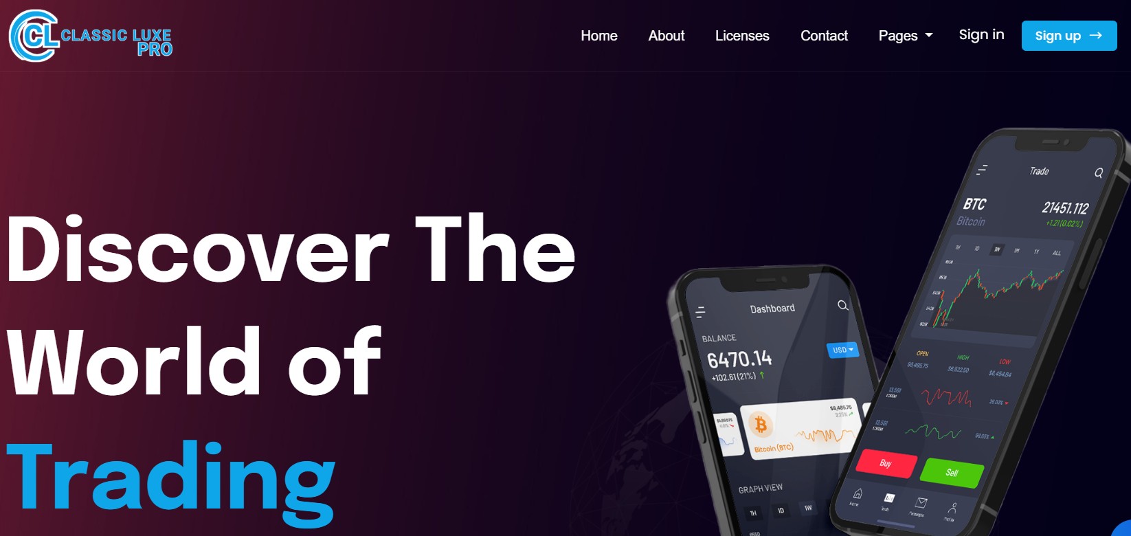 Фальшивый брокер Classic Luxe Pro (classicluxepro.com). Отзывы и возврат денег - 1