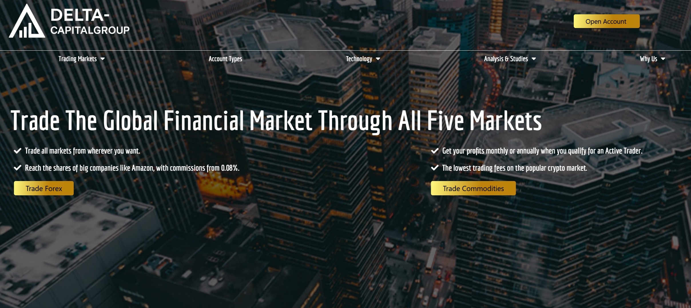 Фальшивый брокер Delta CapitalGroup (delta-capitalgroup.com). Отзывы и возврат денег - 1