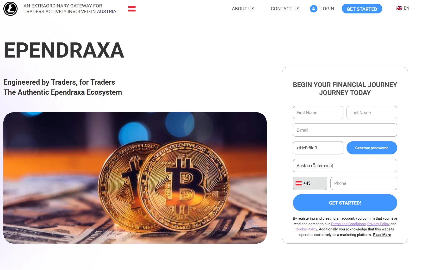 Аферистский брокер Ependraxa (ependraxa-engine.com). Отзывы и возврат денег - 1