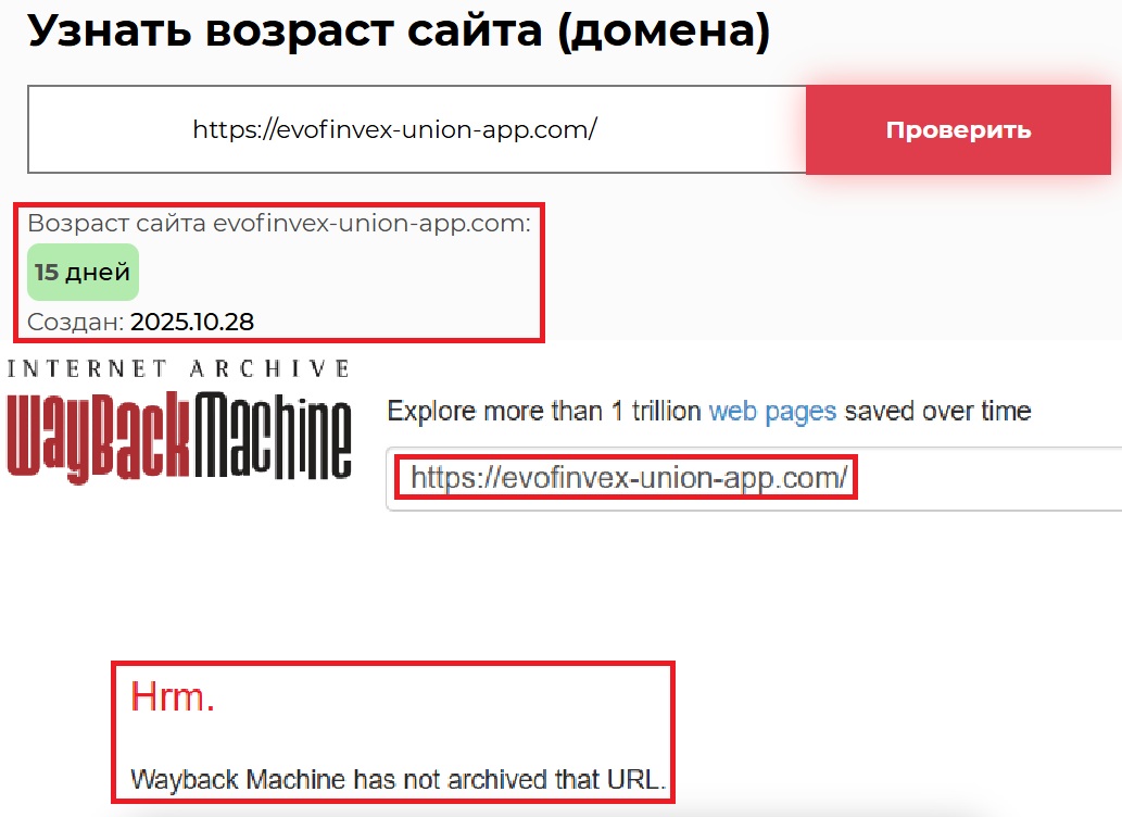 Лжеброкер Evofinvex Union (evofinvex-union-app.com). Отзывы и возврат денег - 2