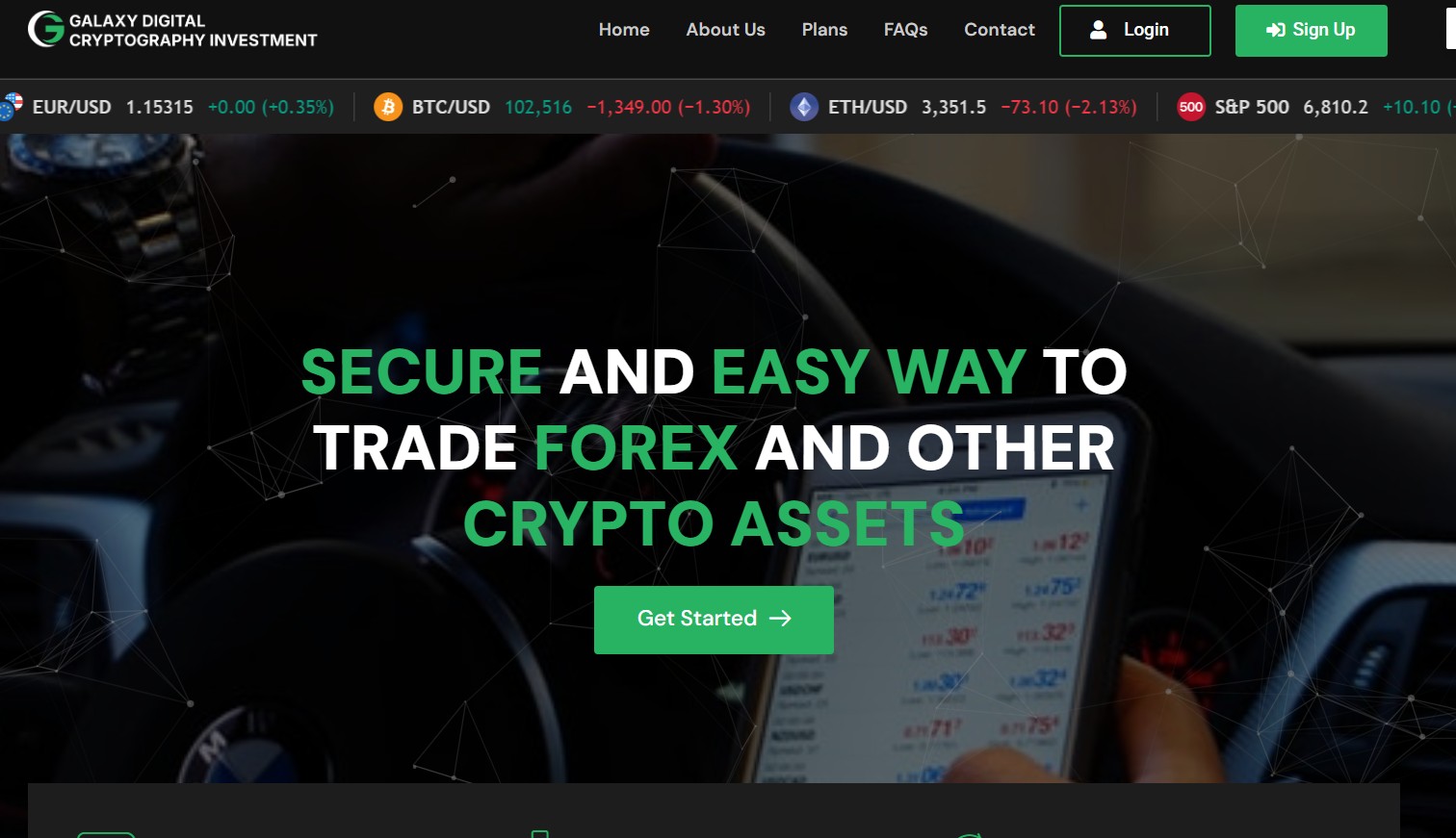 Лжеброкер Galaxy Digital Cryptography Investment (galaxydigitalcryptographyinvestment.com). Отзывы и возврат денег - 1