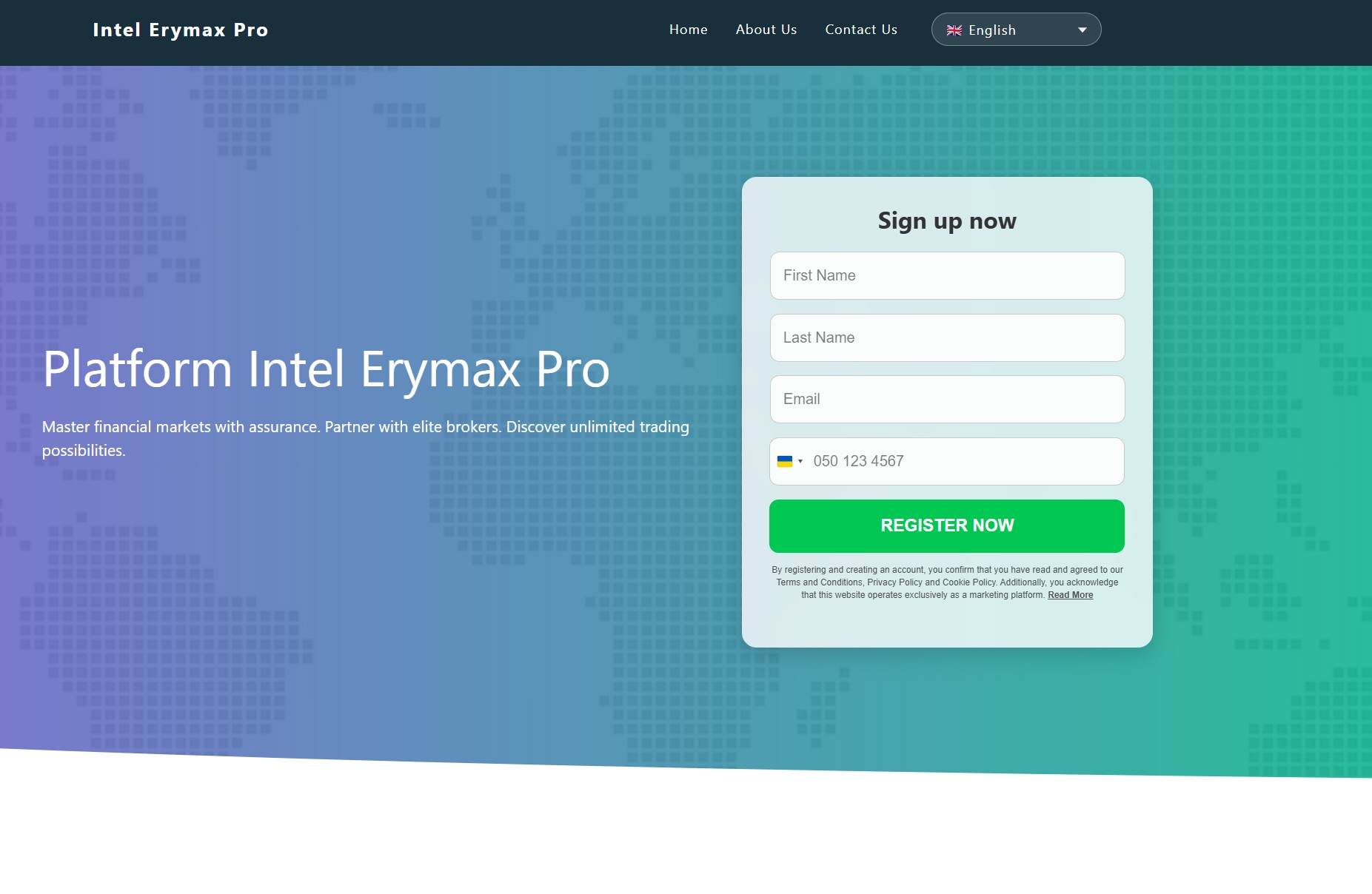 Лжеброкер Intel Erymax Pro (intel-erymax-pro.net). Отзывы и возврат денег - 1