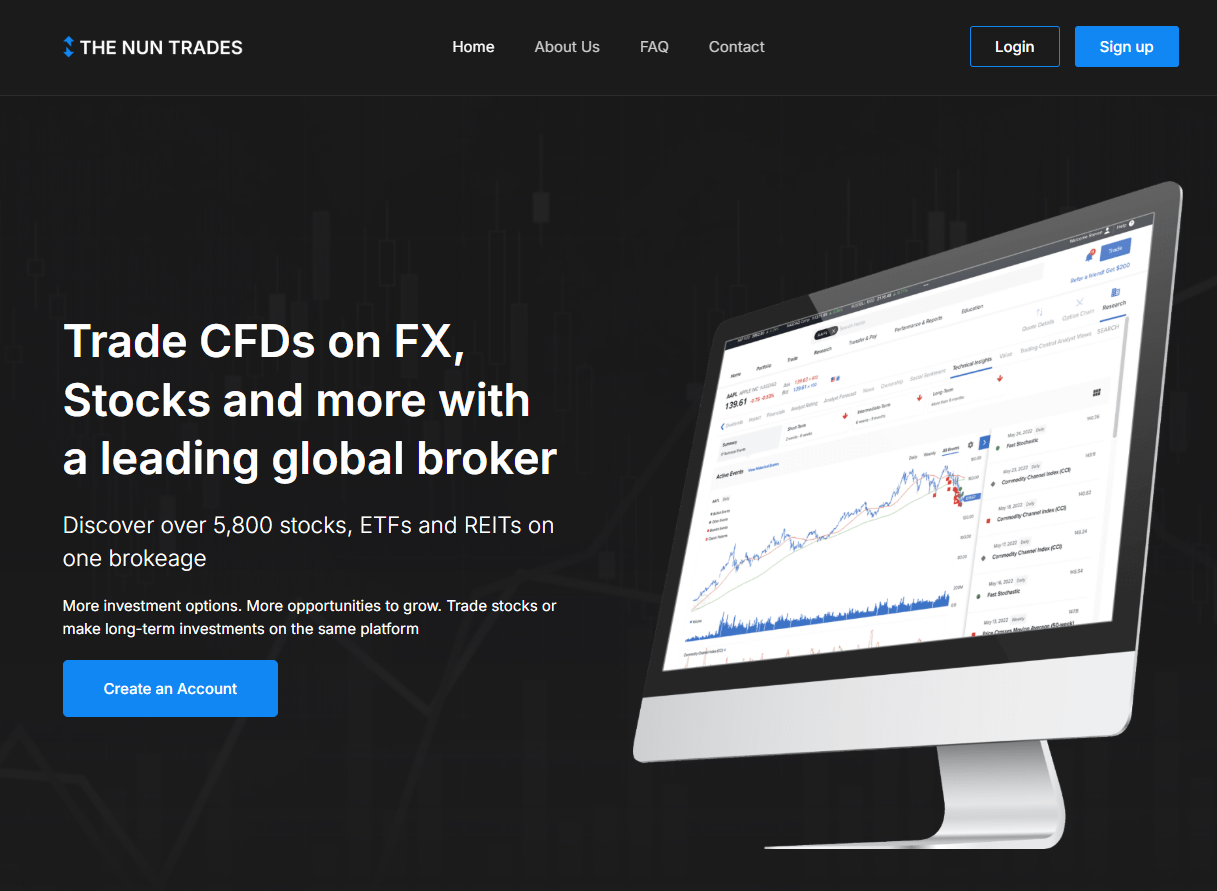 Лжеброкер The Nun Trades (thenuntrades.com). Отзывы и возврат денег - 1