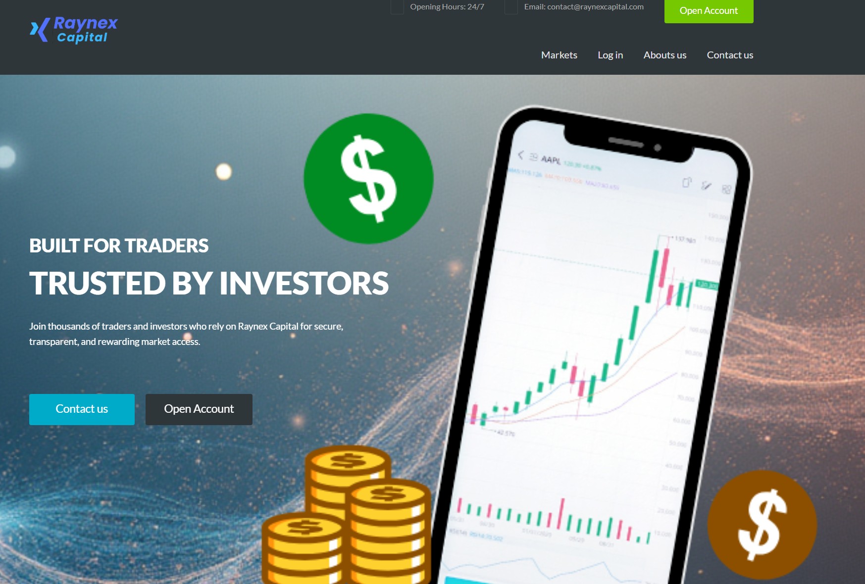 Фальшивый брокер Raynex Capital (raynexcapital.com). Отзывы и возврат денег - 1