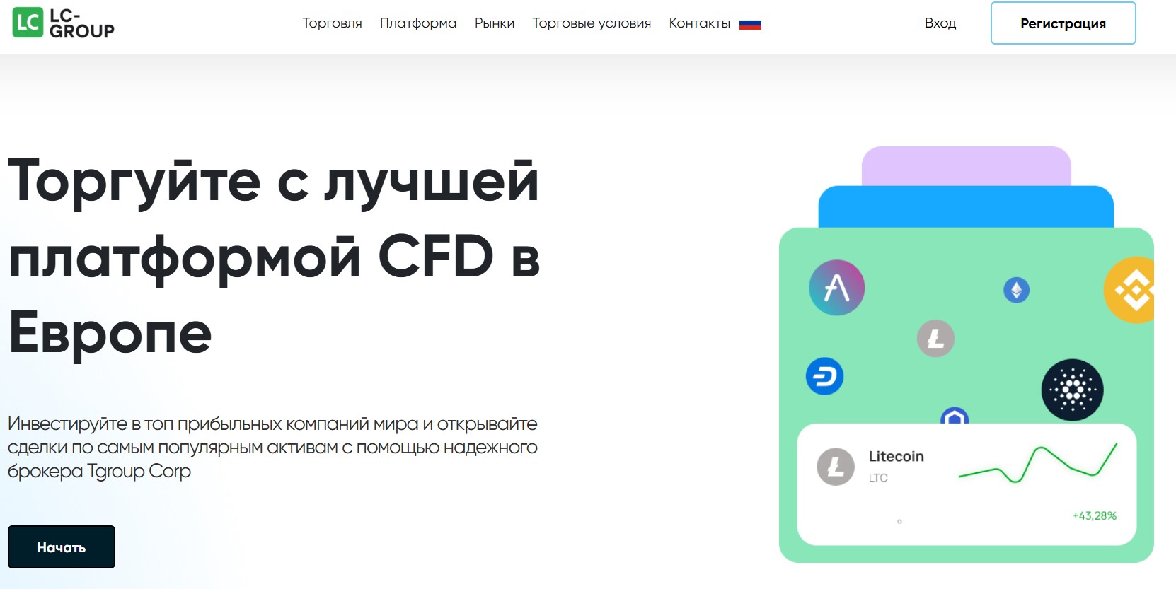 Лжеброкер Tgroup Corp (lotcap-group.com). Отзывы и возврат денег - 1